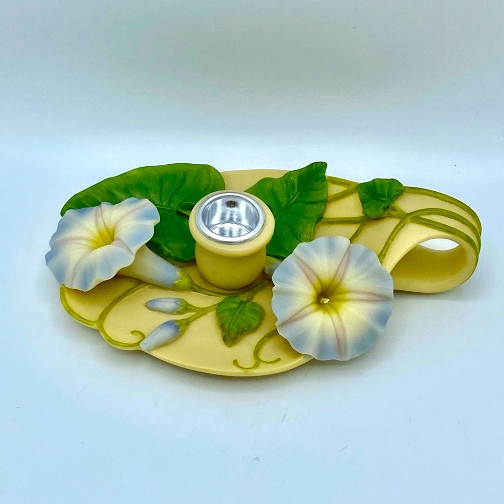 “Morning Glory” Chamber stick • Candle Holder